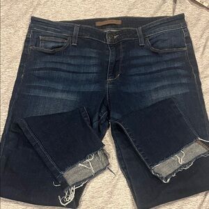 JOES Dark Blue Distressed Denim Jean